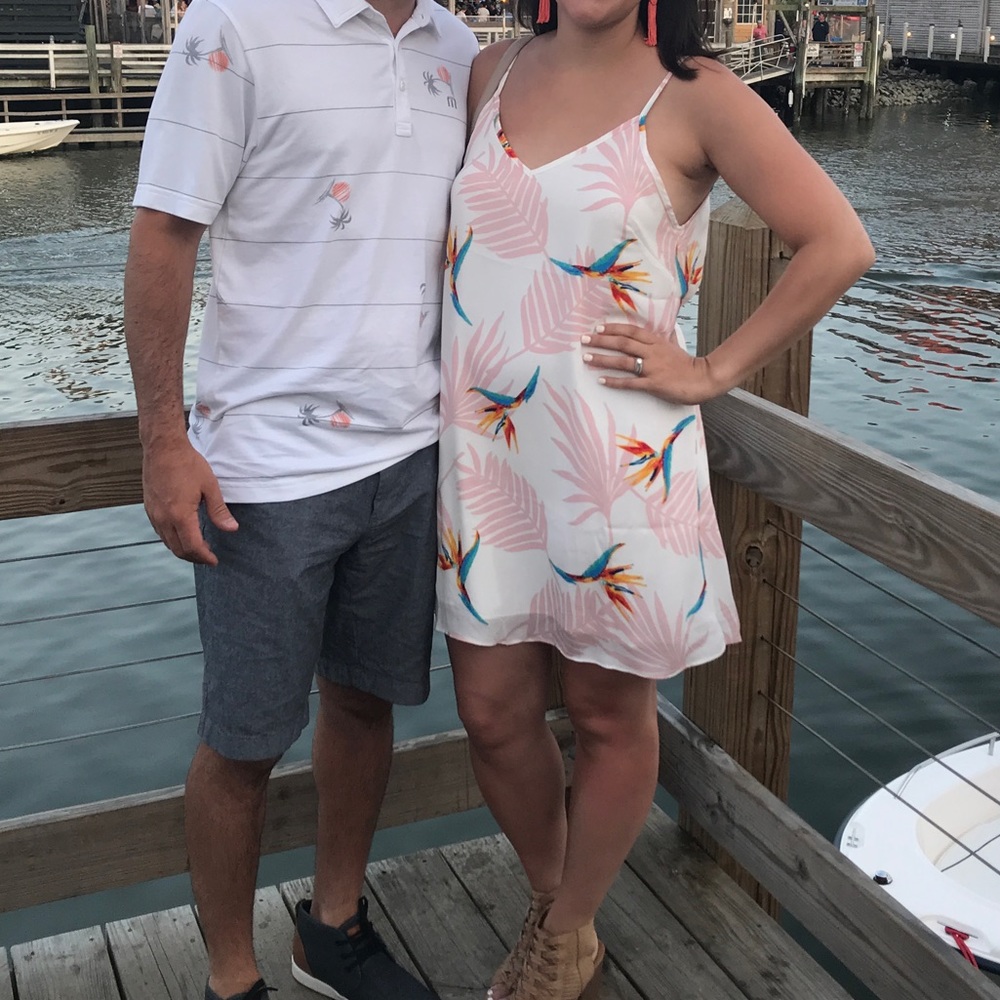 Tropical Mini Dress